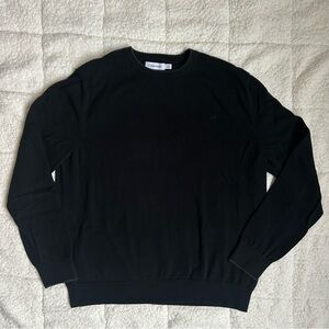 Calvin Klein Black Crewneck Sweater Timeless Design